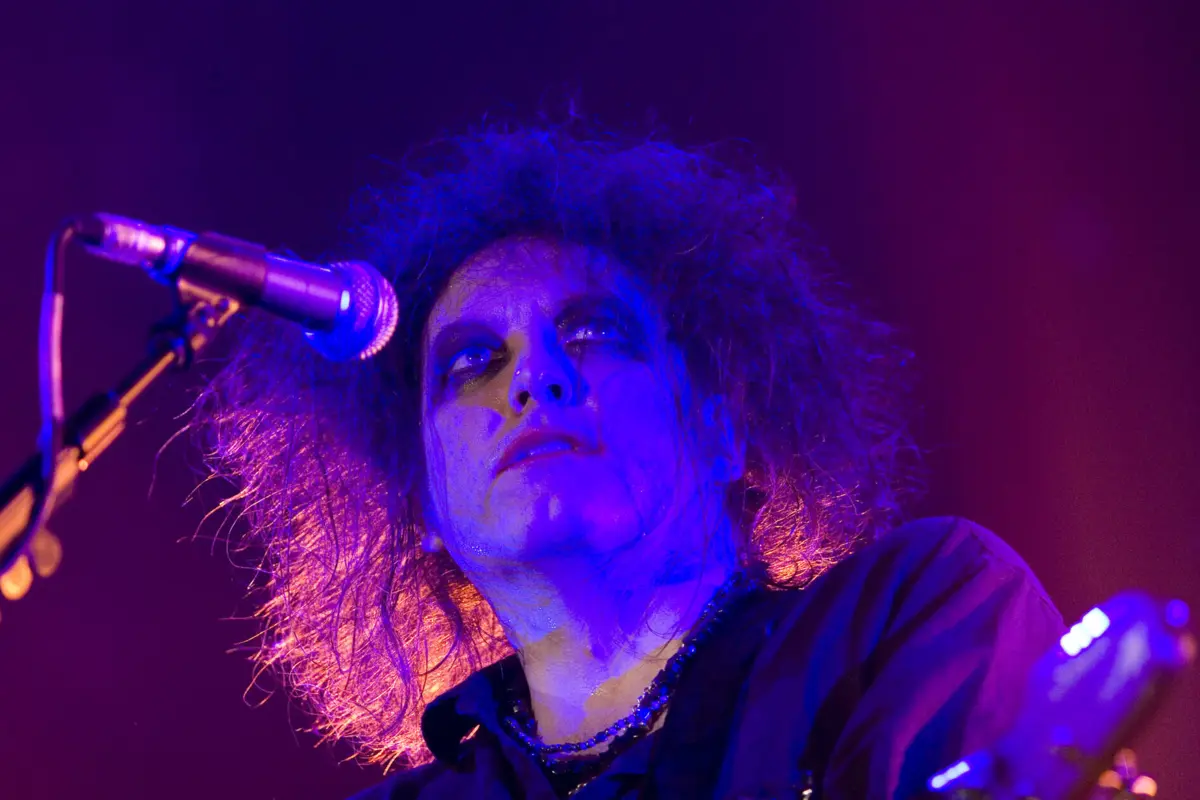 The Cure: Robert Smith, vocalista e fundador do grupo de rock gótico, tem 65 anos.