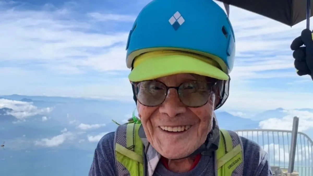 Centenário Kokichi Akuzawa é especialista em escalada