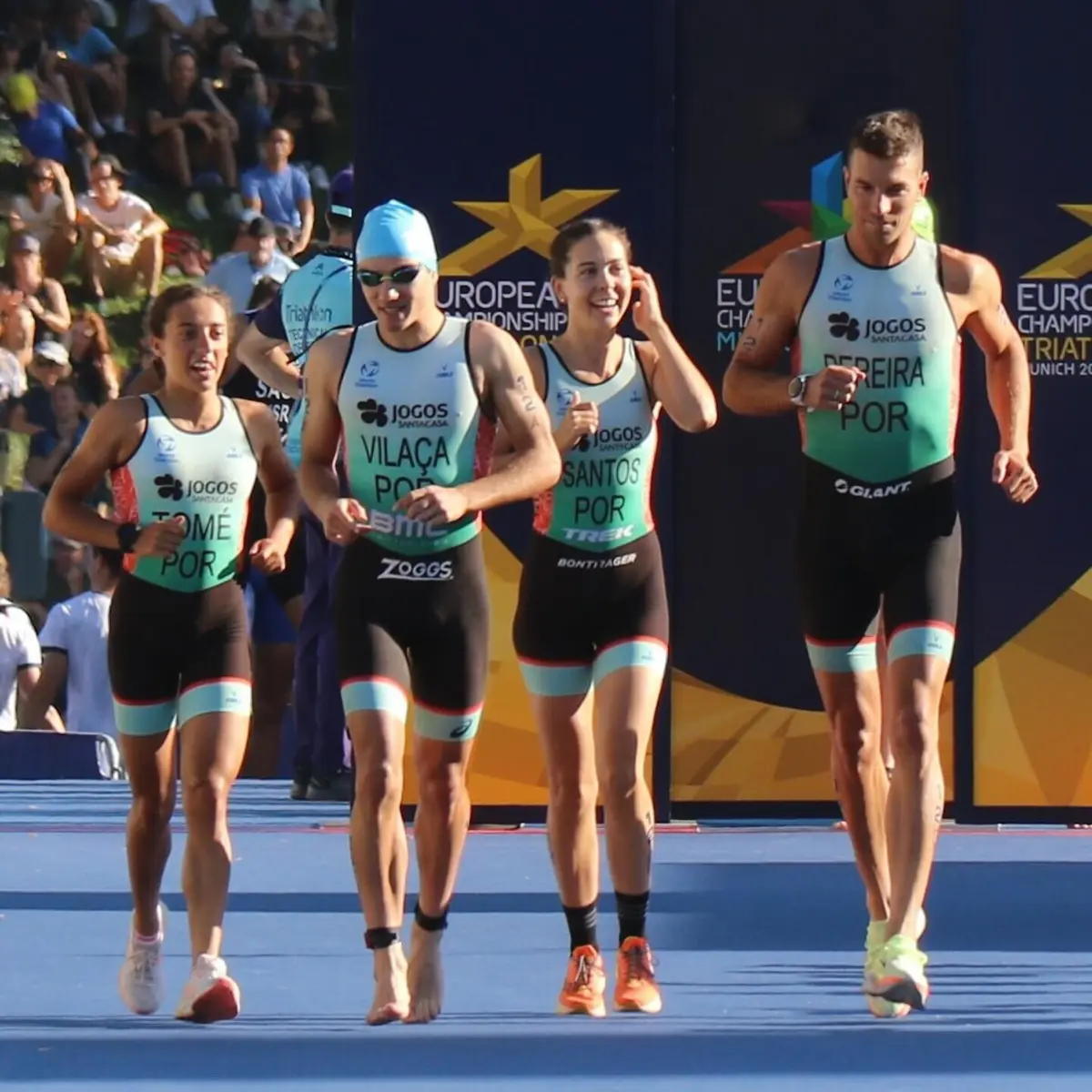 A equipa mista que vai aos Jogos