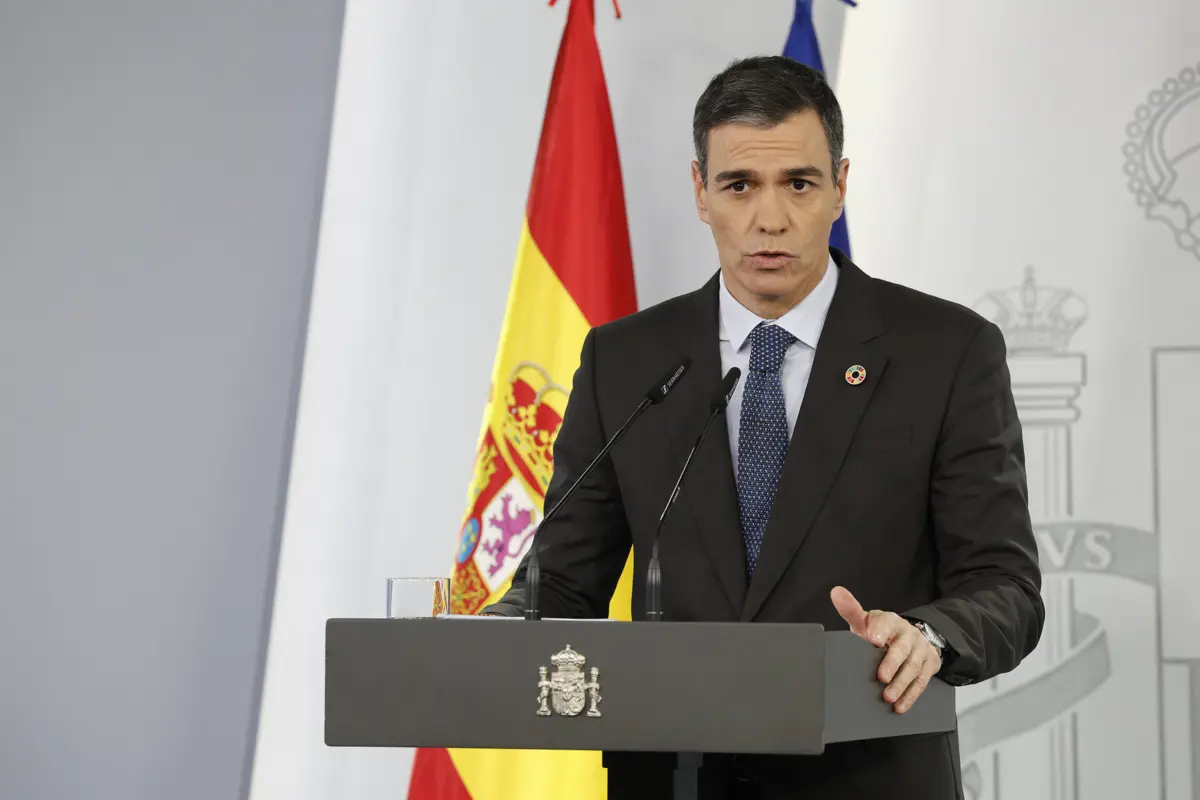Primeiro-ministro espanhol, Pedro Sánchez