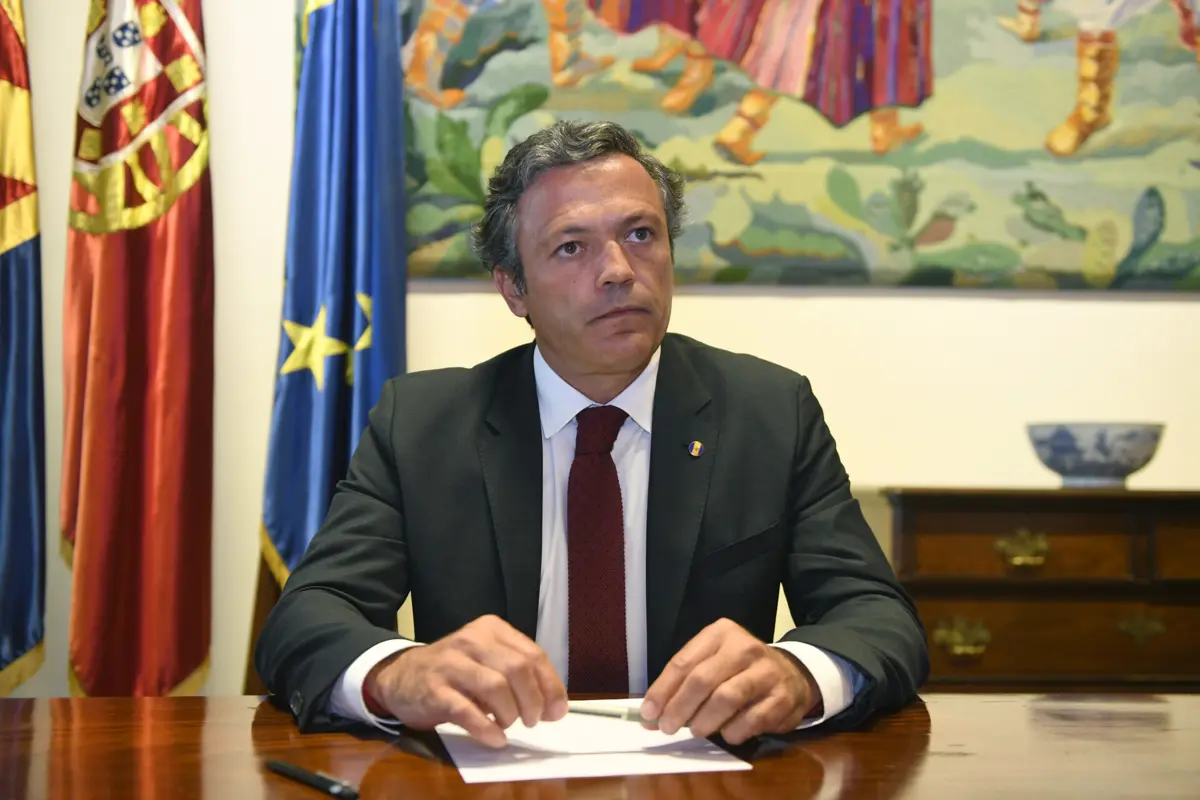 Pedro Calado, presidente da Câmara Municipal do Funchal