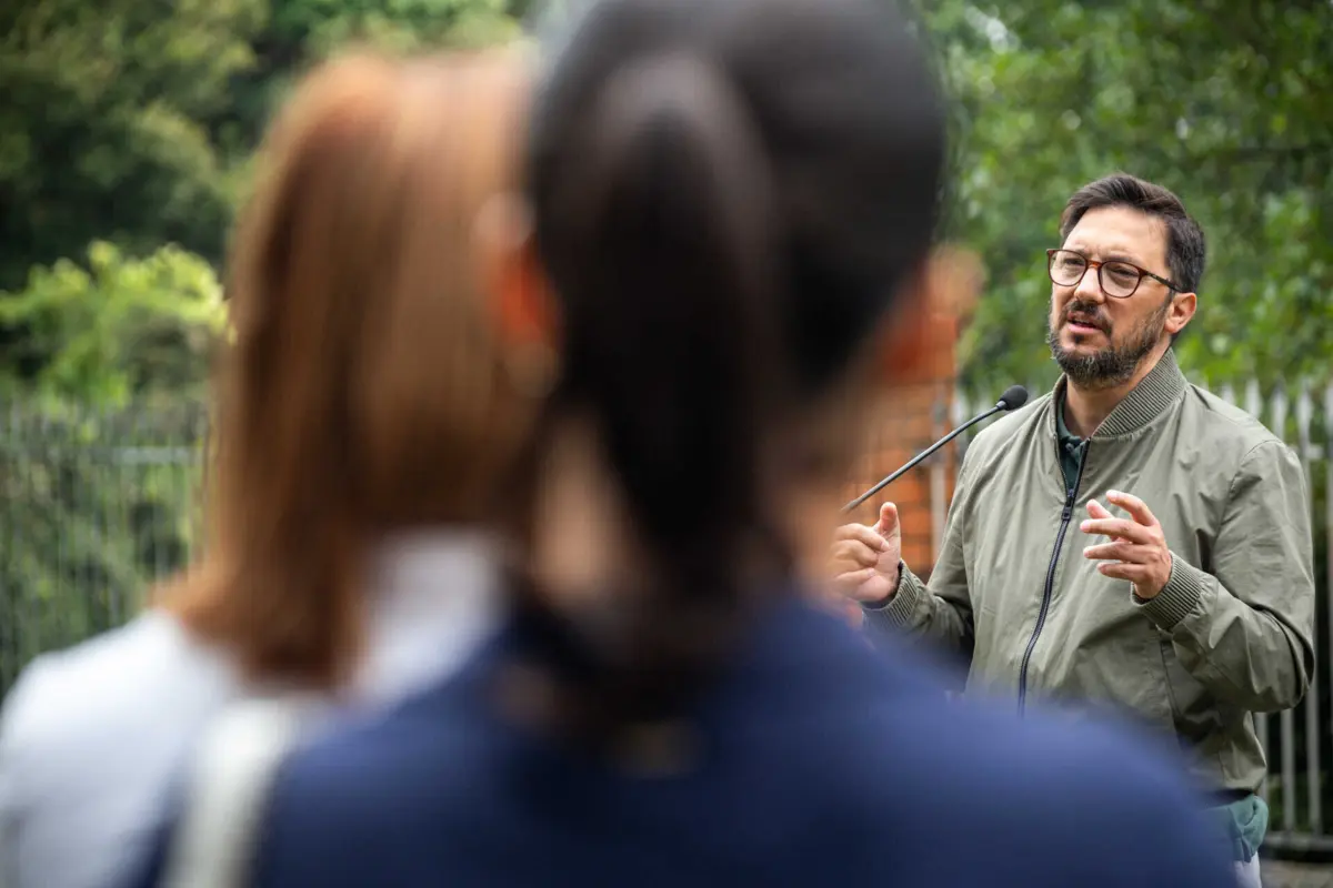 Presidente do Conselho de Administração da Metro do Porto, Tiago Braga