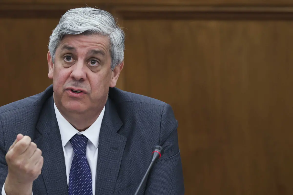 O governador do BdP, Mário Centeno