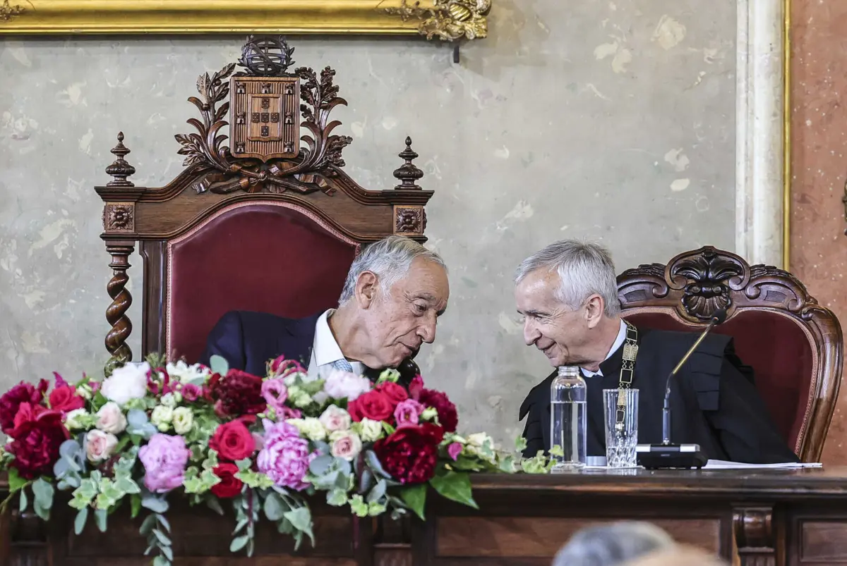 Presidente da República esteve na tomada de posse Cura Mariano como presidente do STJ