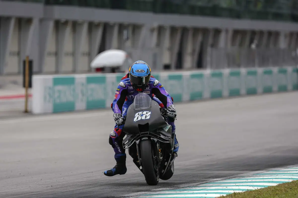 Miguel Oliveira com a Yamaha da Prima Pramac