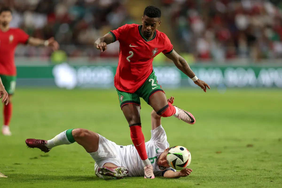 Nélson Semedo esteve com Portugal no Euro 2024