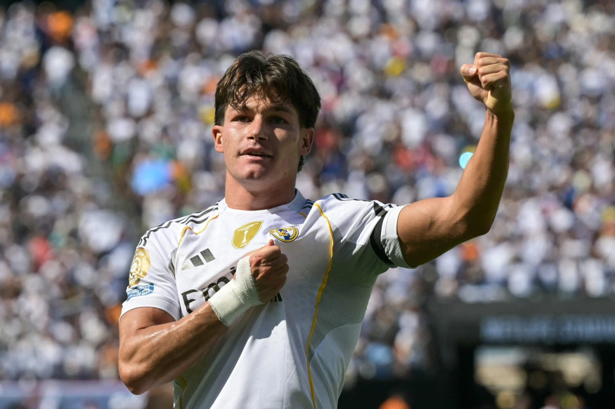 Fran García assinou o segundo golo do Real Madrid ao Dortmund