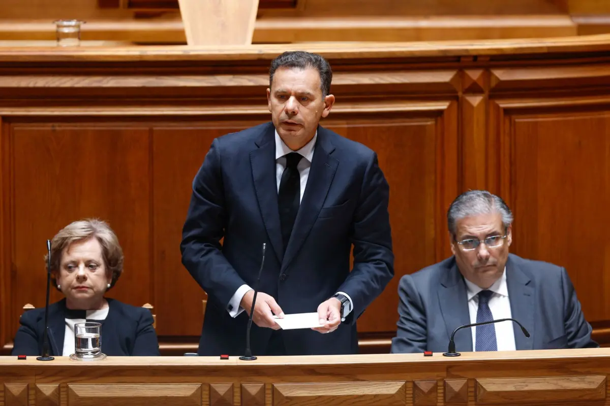 O primeiro-ministro, Luís Montenegro