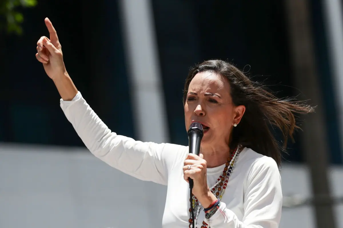 María Corina Machado, opositora venezuelana, venceu o prémio Nobel da Paz