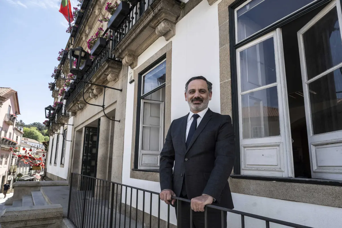 O presidente da Câmara Municipal de Santa Maria da Feira, Amadeu Albergaria