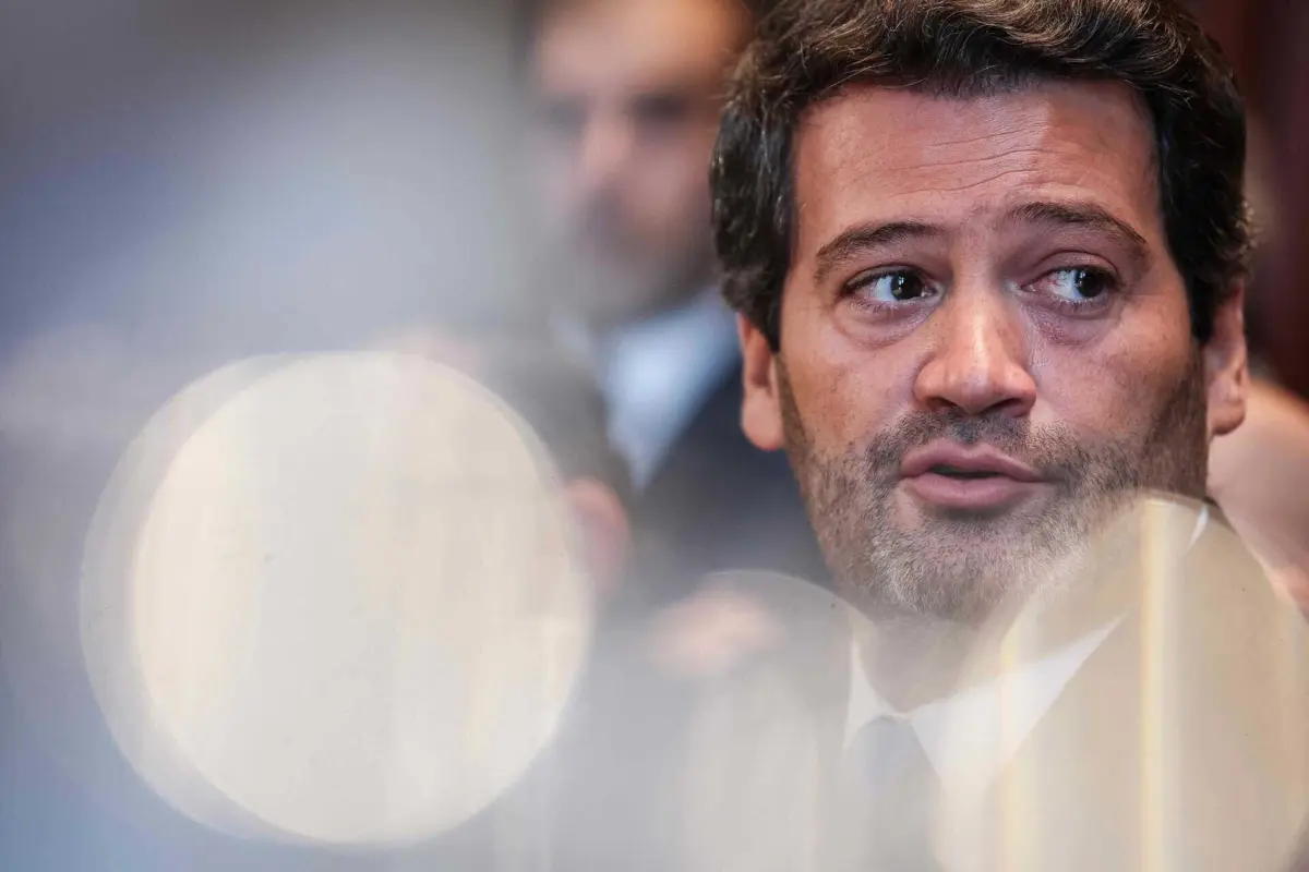 O presidente do Chega, André Ventura