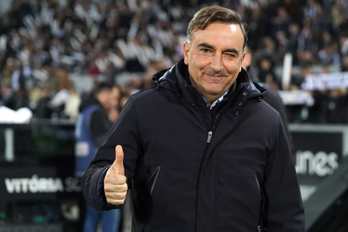 Carlos Carvalhal, treinador do Braga