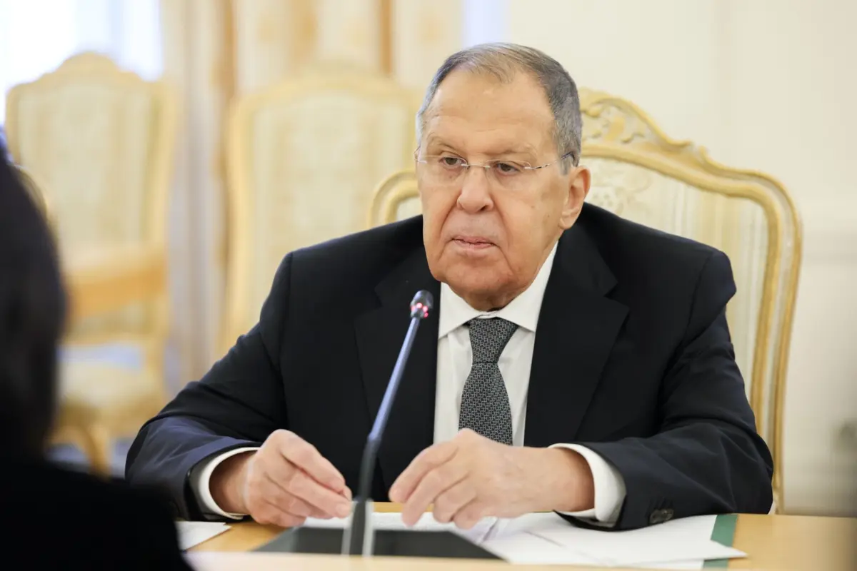 O chefe da diplomacia russa, Serguei Lavrov