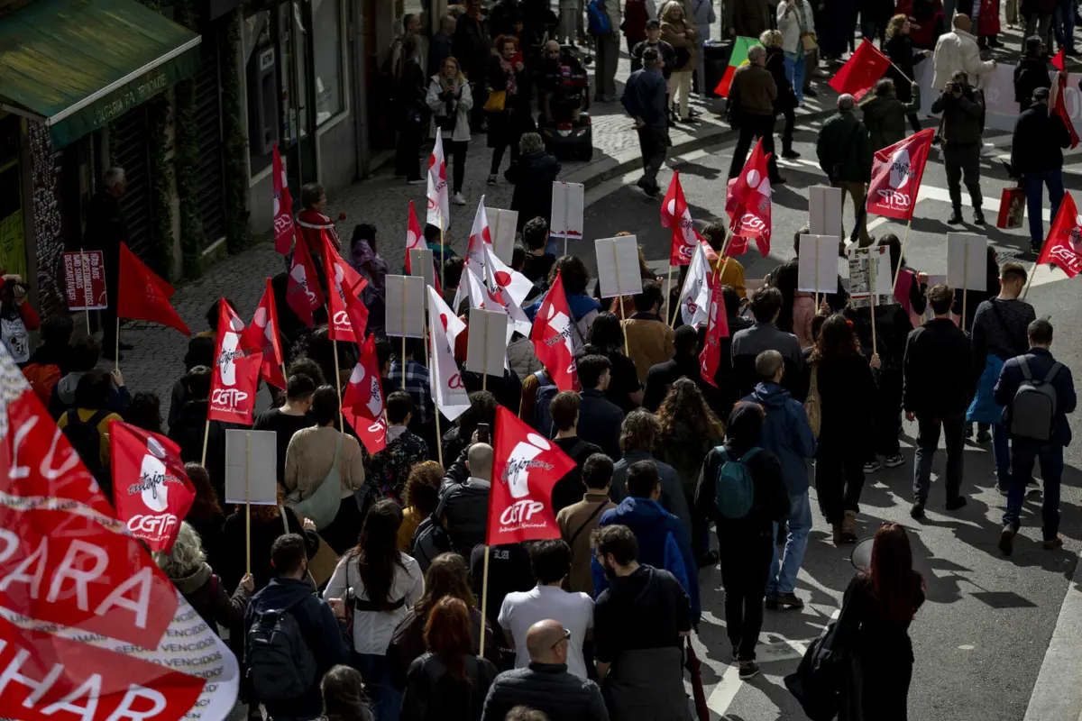 CGTP-IN está a apurar o que se passou no desfile do 1 de Maio, no Porto