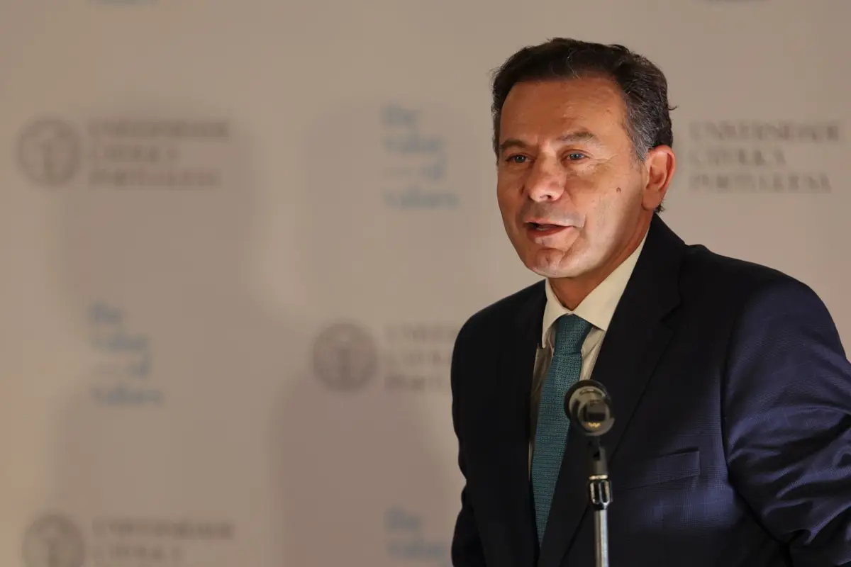 O primeiro-ministro Luís Montenegro