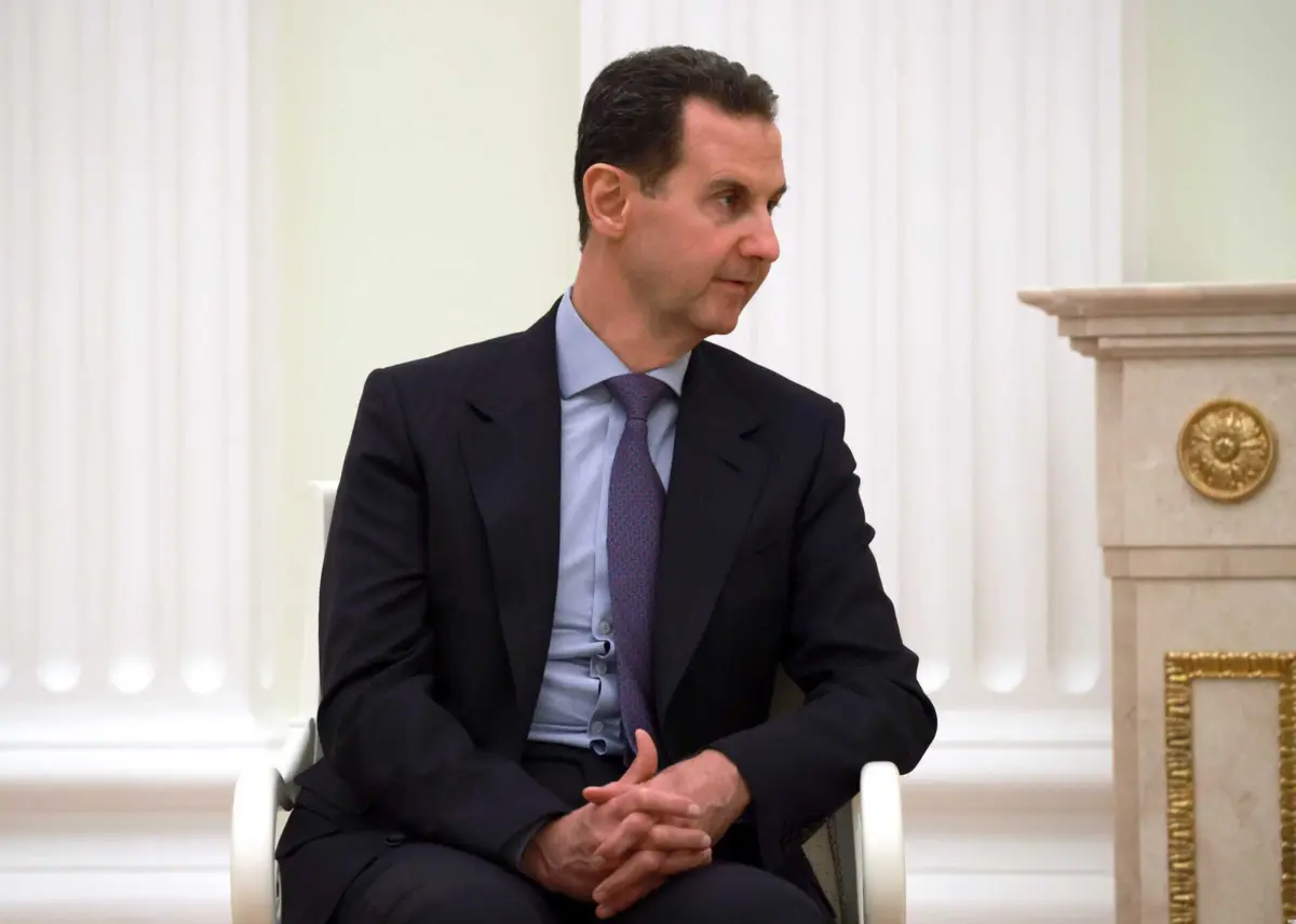 O presidente sírio deposto Bashar al-Assad