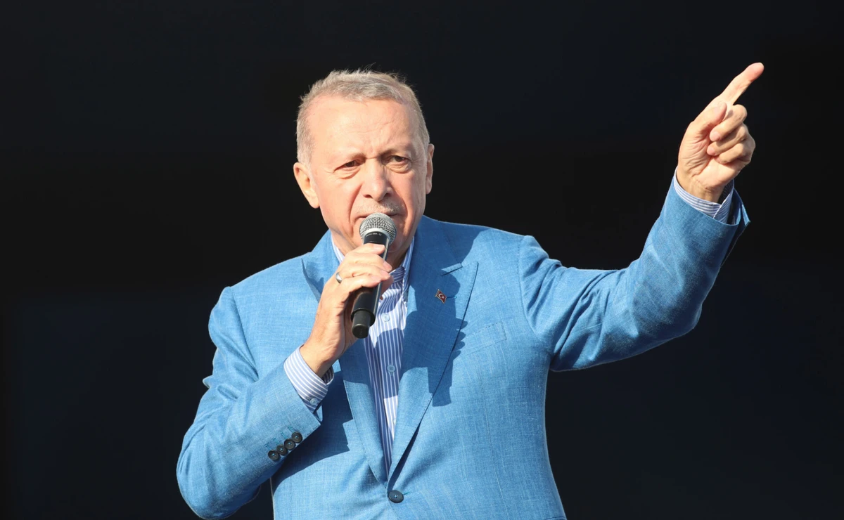 Presidente turco Recep Tayyip Erdogan