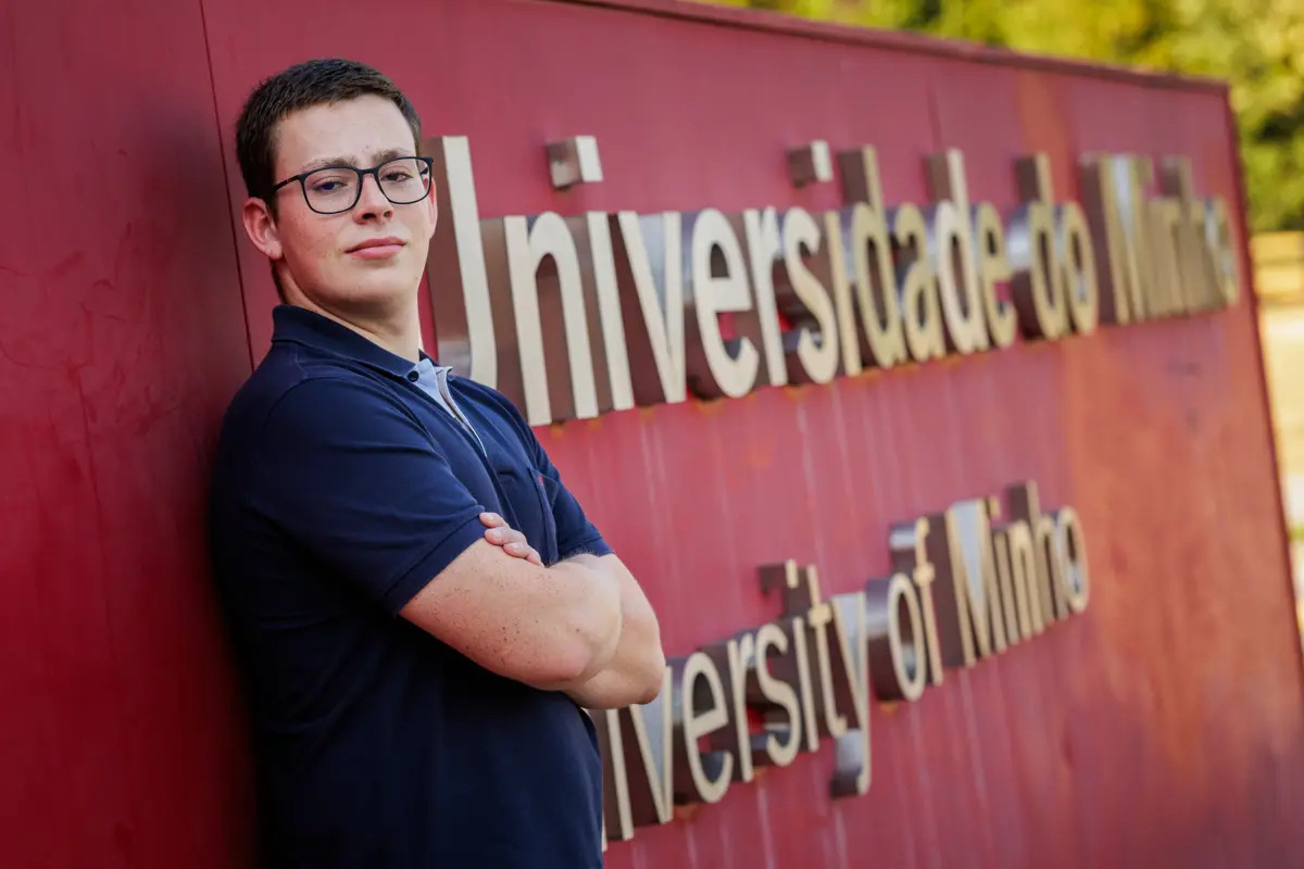 João Tinoco entrou em Engenharia Aeroespacial com a nota mais alta no Minho