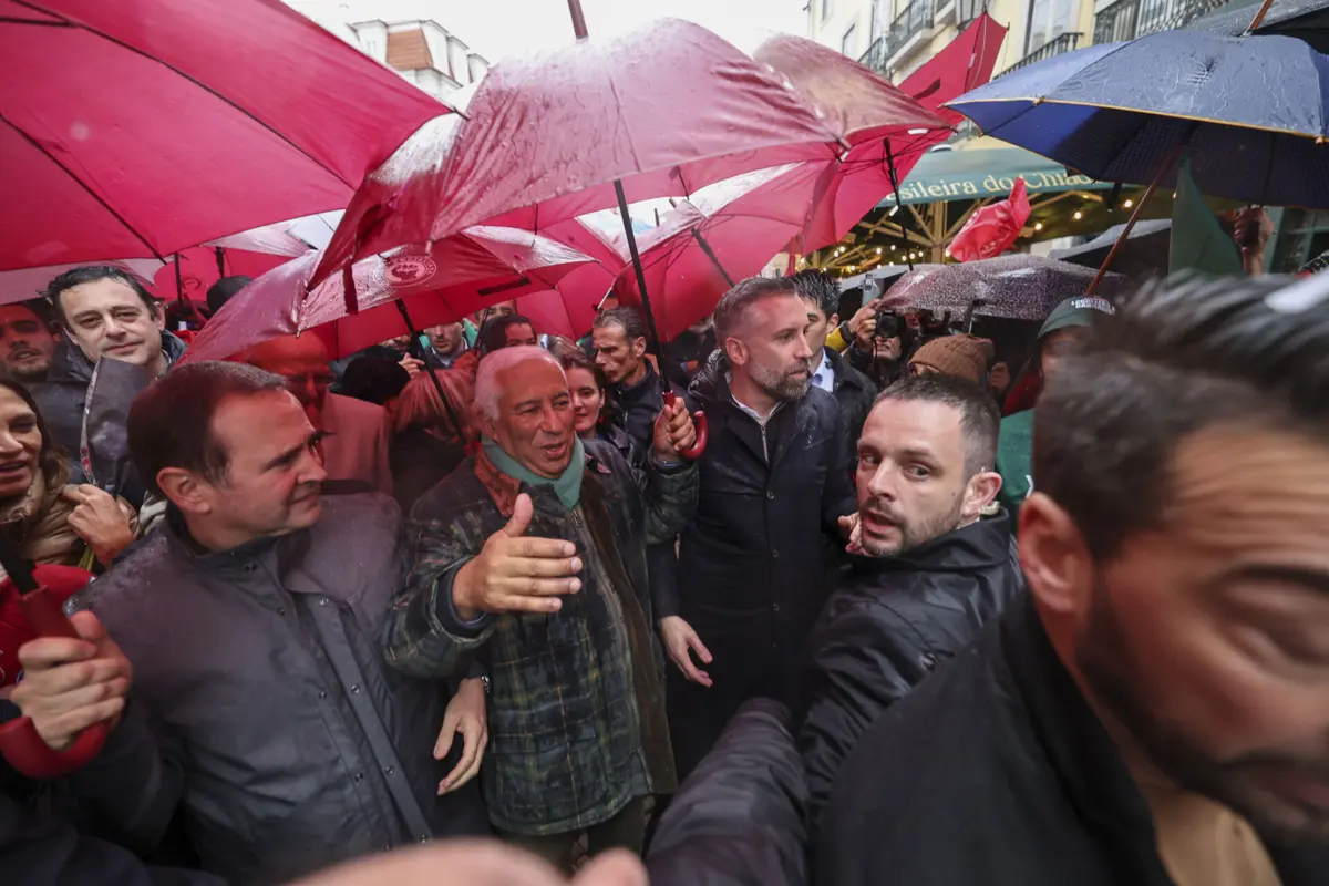 Última arruada do PS, em Lisboa