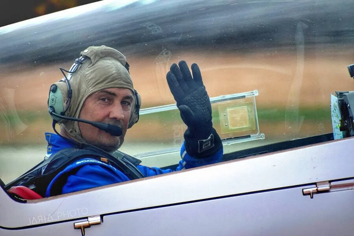 Manuel Rey Cordeiro morreu no festival aéreo