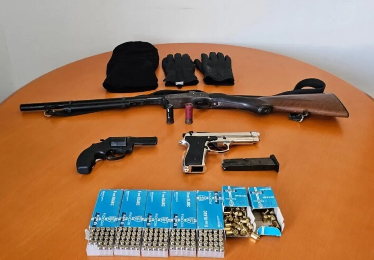 Guarda apreendeu armas e munições, em Benavente