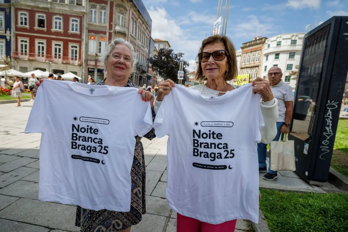 Augusta e Filomena, orgulhosas da festa da cidade