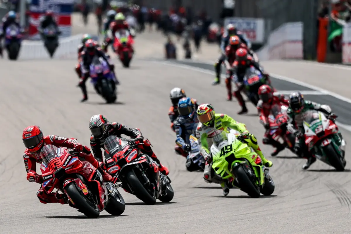 Imagem de contexto do artigo Circuito alemão de Sachsenring no circuito mundial de MotoGP até 2031