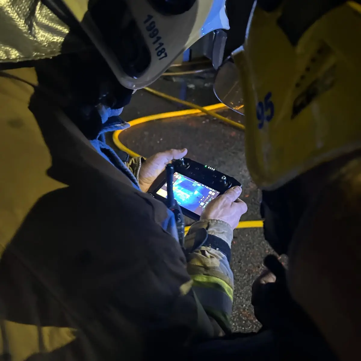 Bombeiros usaram drone como ferramenta de apoio à decisão no comando das operações