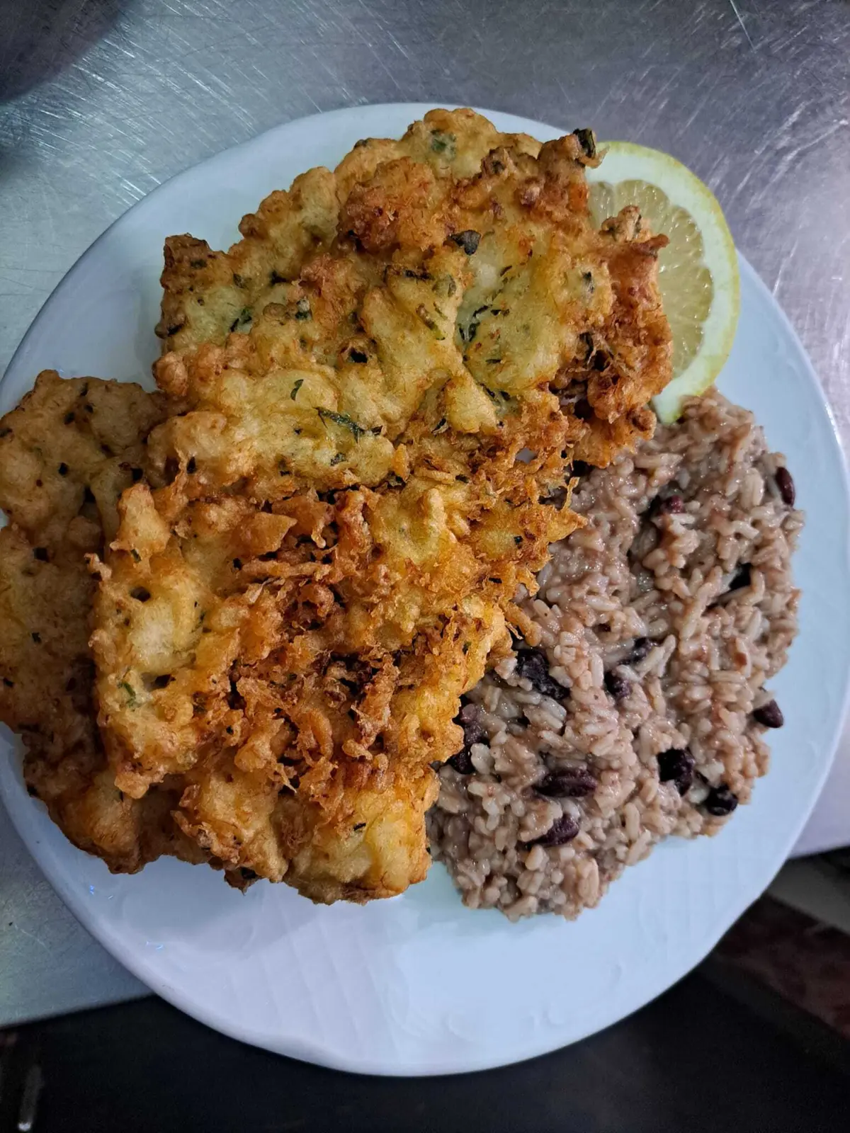 Um dos pratos do restaurante.