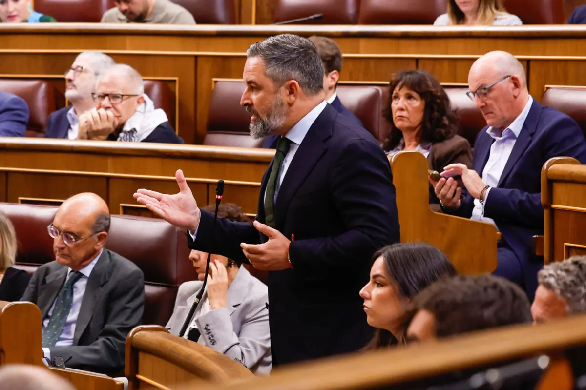 Santiago Abascal, presidente do Vox, está em negociações com o PP