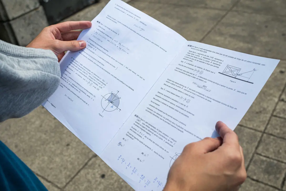 Matemática A foi o exame onde mais alunos tiveram uma nota abaixo de dez valores