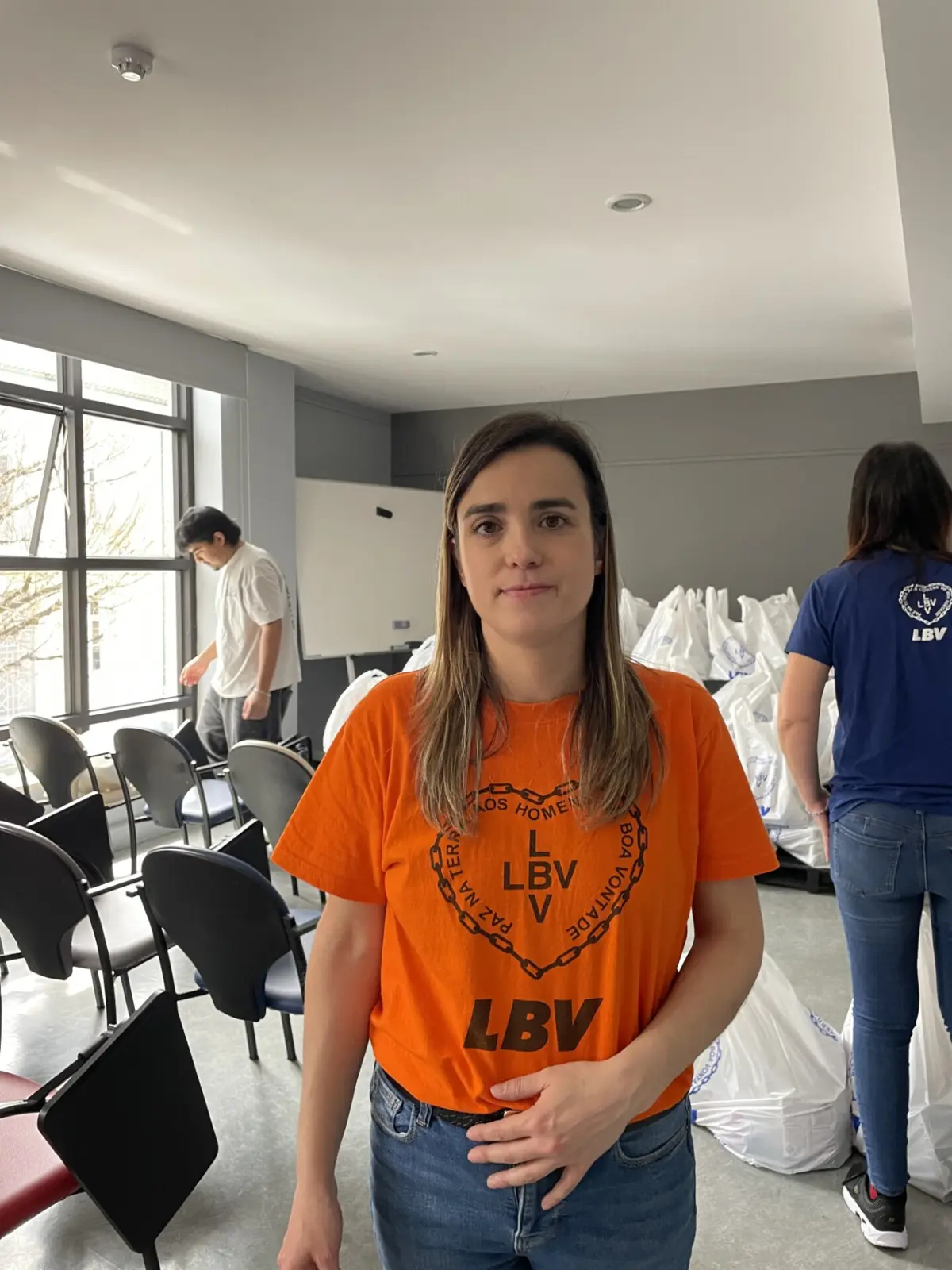 Susana Veiga, assistente social da Legião da Boa Vontade