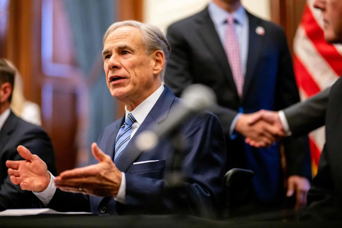 O governador do Texas, o republicano Greg Abbott