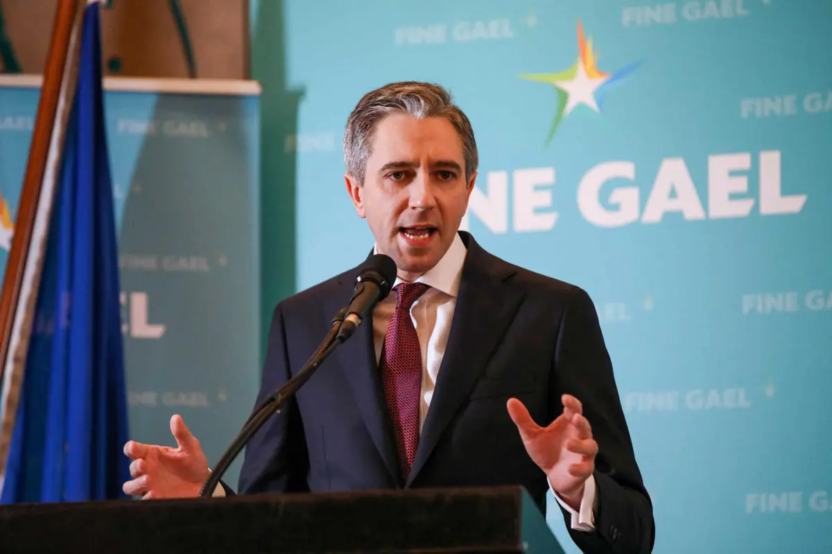 Simon Harris, atual ministro do Ensino Superior, foi o único candidato à sucessão de Leo Varadkar na liderança do partido democrata-cristão Fine Gael