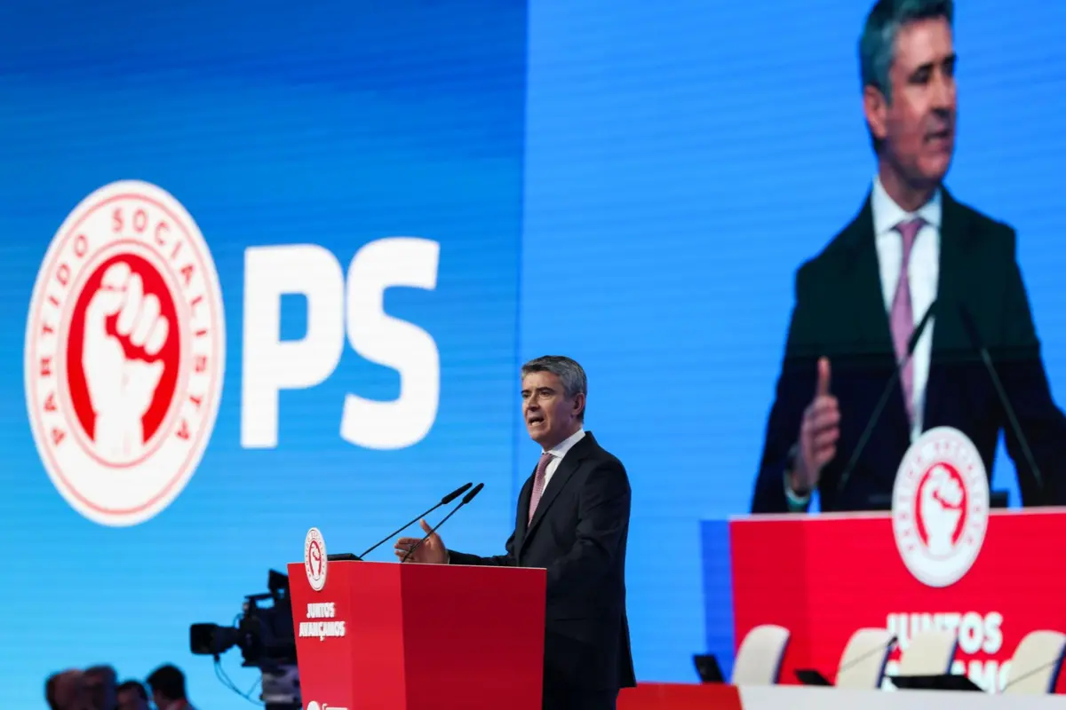 José Luís Carneiro na abertura do XXV Congresso Nacional do PS, no Pavilhão Multiusos de Viseu