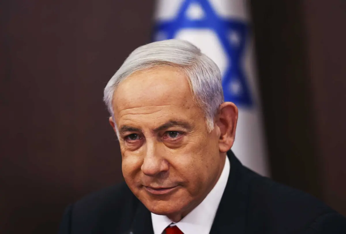 O primeiro-ministro israelita, Benjamin Netanyahu
