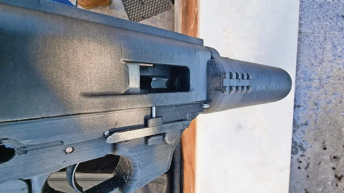 PJ apreendeu um arsenal de armas, muitas delas construídas em impressoras 3D