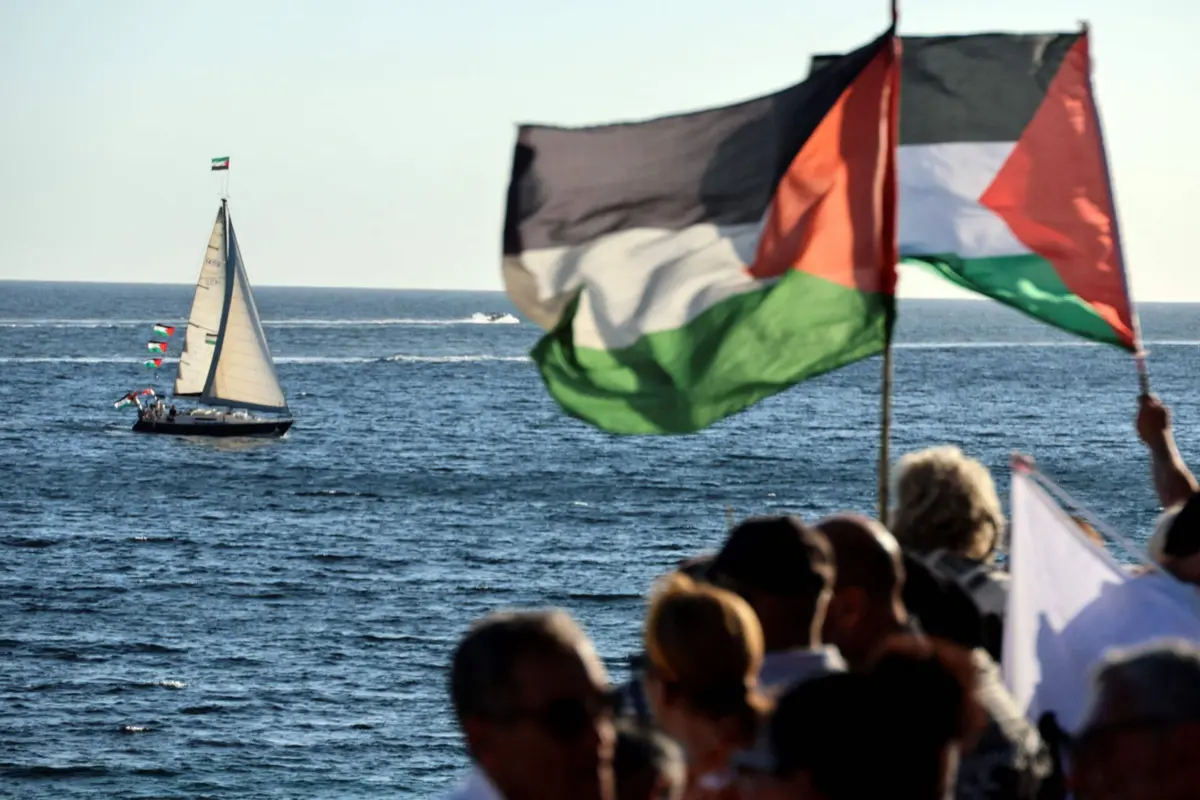Imagem de contexto do artigo Itália pede à flotilha que entregue a ajuda humanitária para Gaza no Chipre