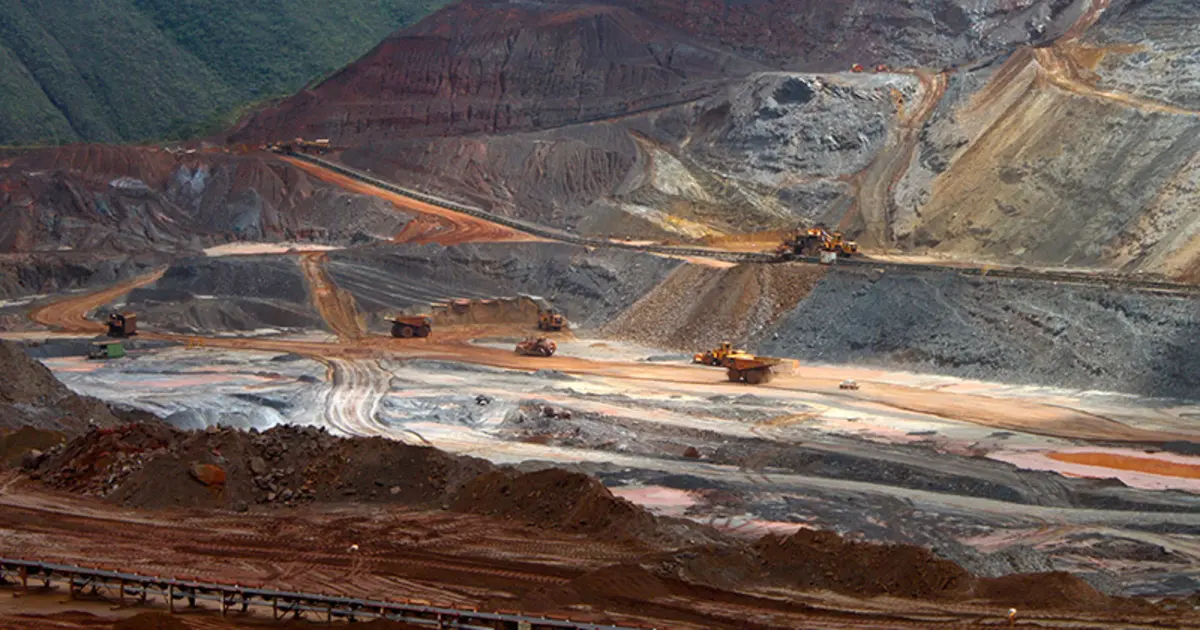 Minas de terras raras são a céu aberto, o que tem grande impacto na paisagem