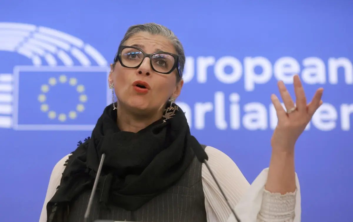 A relatora especial da ONU para os territórios palestinianos, Francesca Albanese