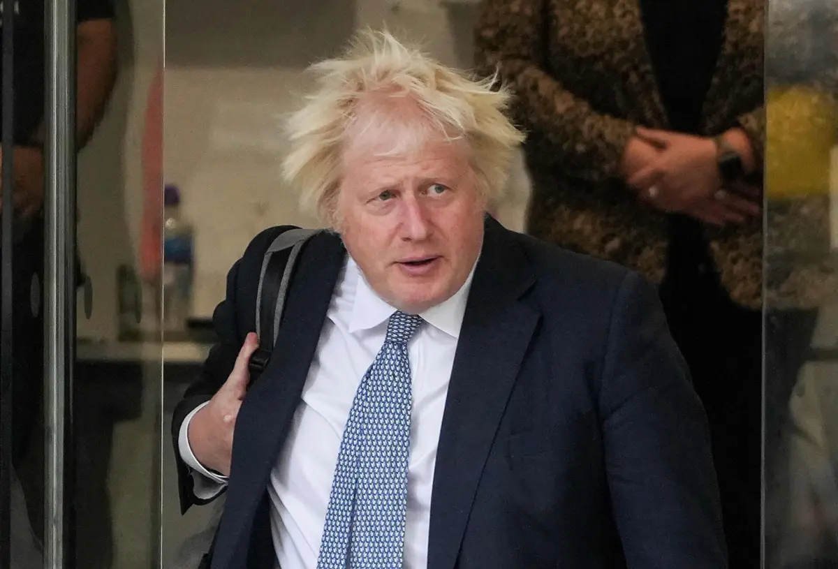 O ex-primeiro-ministro britânico Boris Johnson
