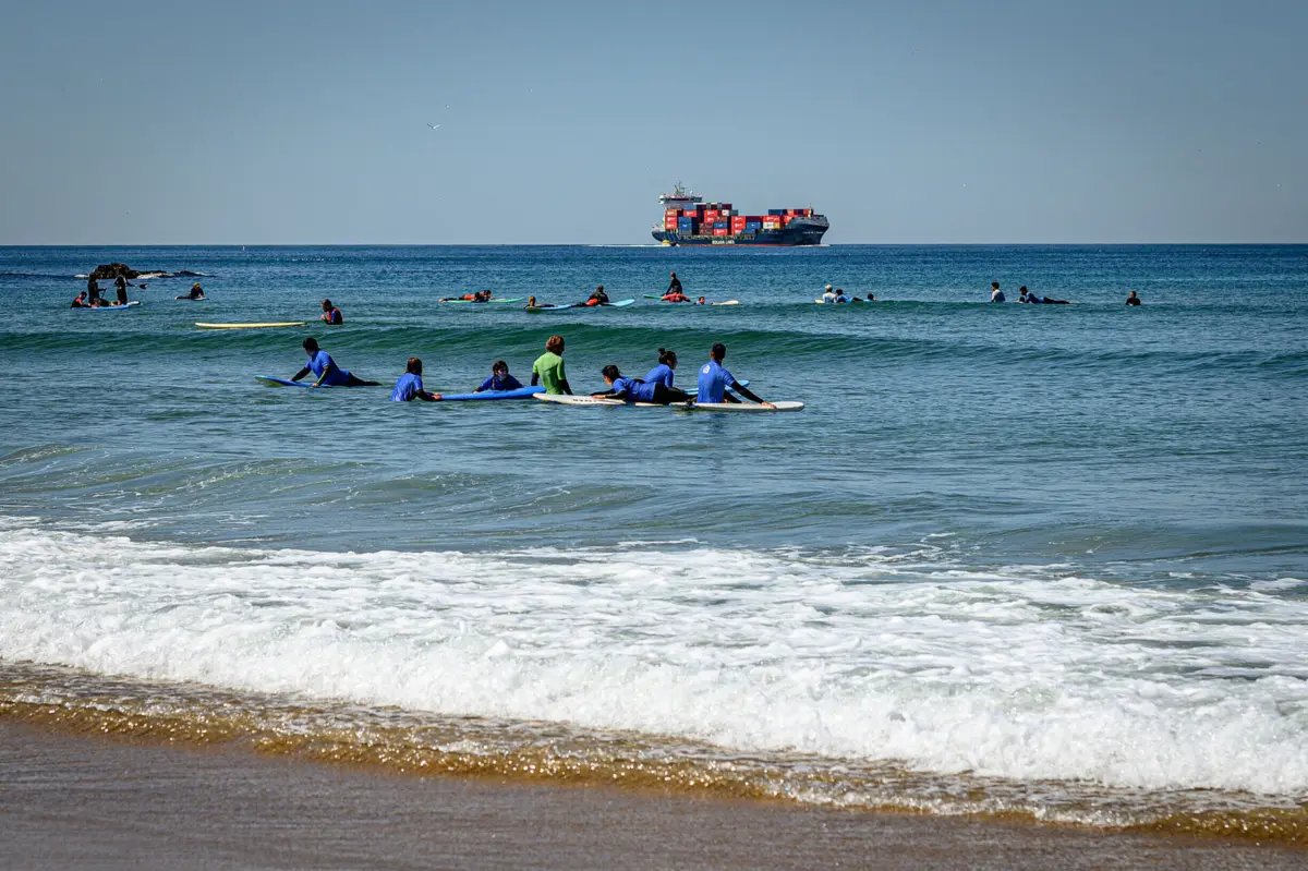 Imagem de contexto do artigo Bactéria E.coli obriga a interditar banhos na praia de Matosinhos