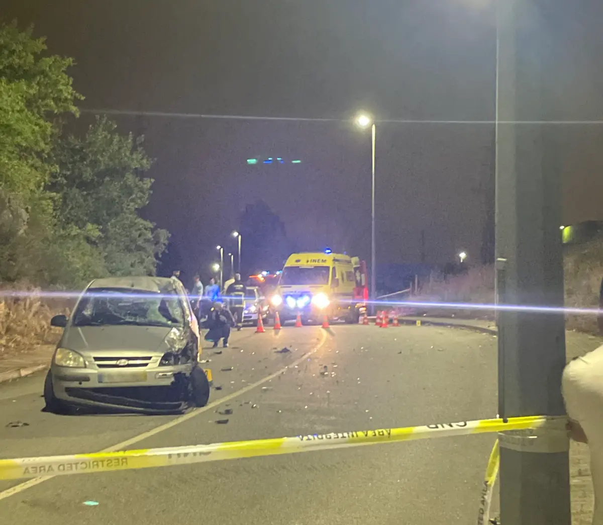 O óbito foi declarado no local do acidente