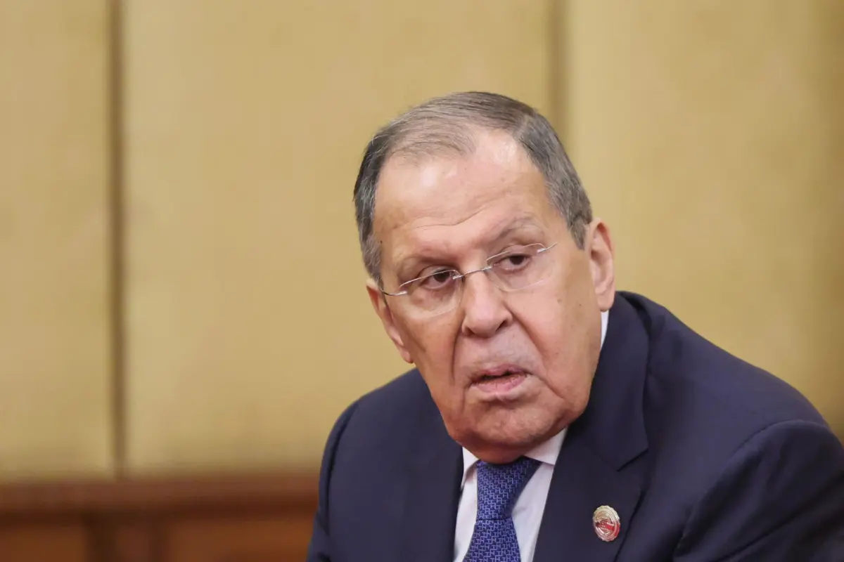 Ministro dos Negócios Estrangeiros russo, Sergei Lavrov