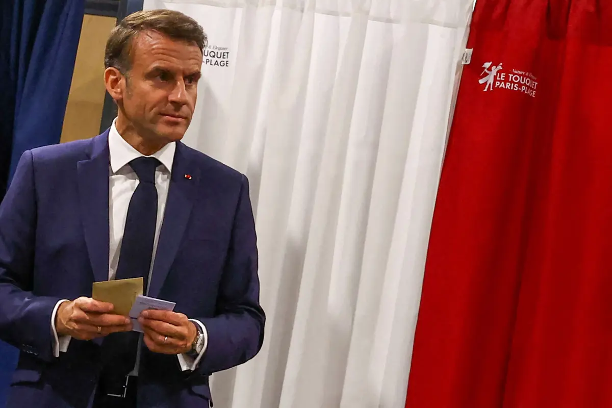 Presidente francês, Emmanuel Macron