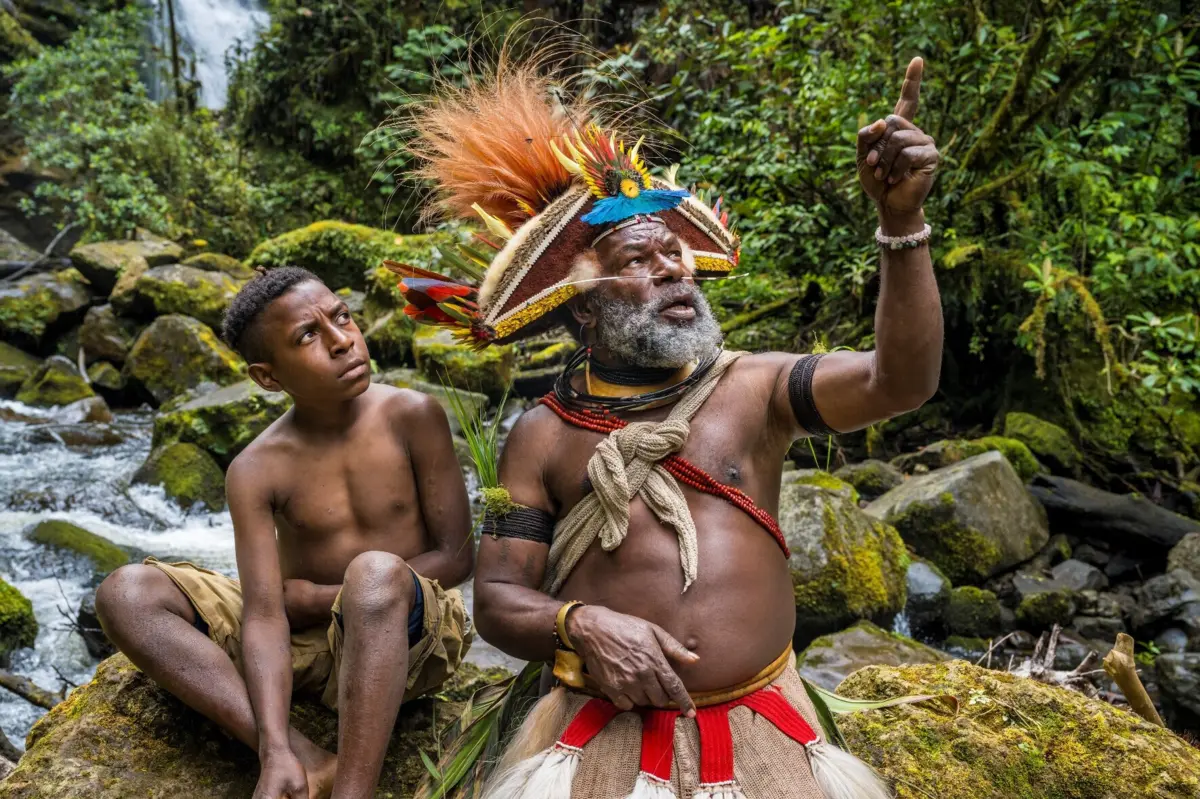 Benki Piyãko, cacique brasileiro da comunidade Ashaninka