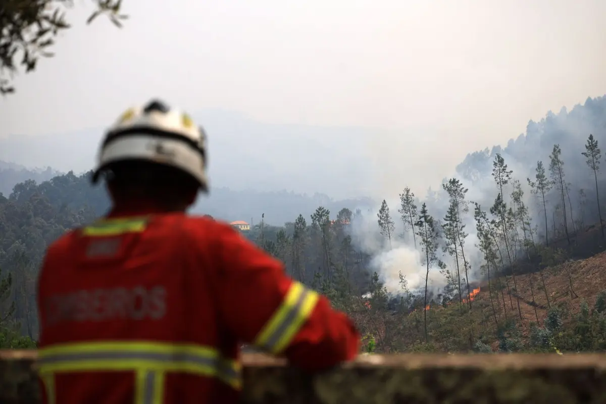 Incêndio em Arouca pode voltar a passar para Gondra
