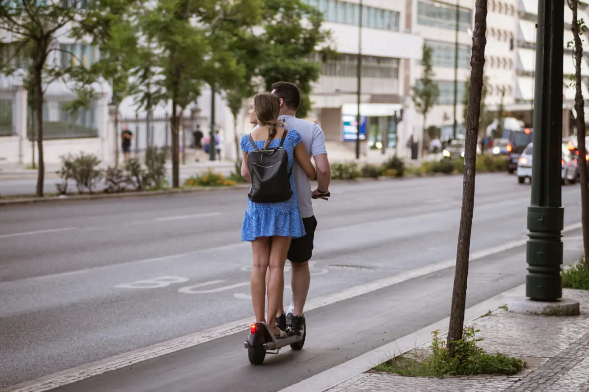 Em 2024, houve 1244 acidentes com trotinetes