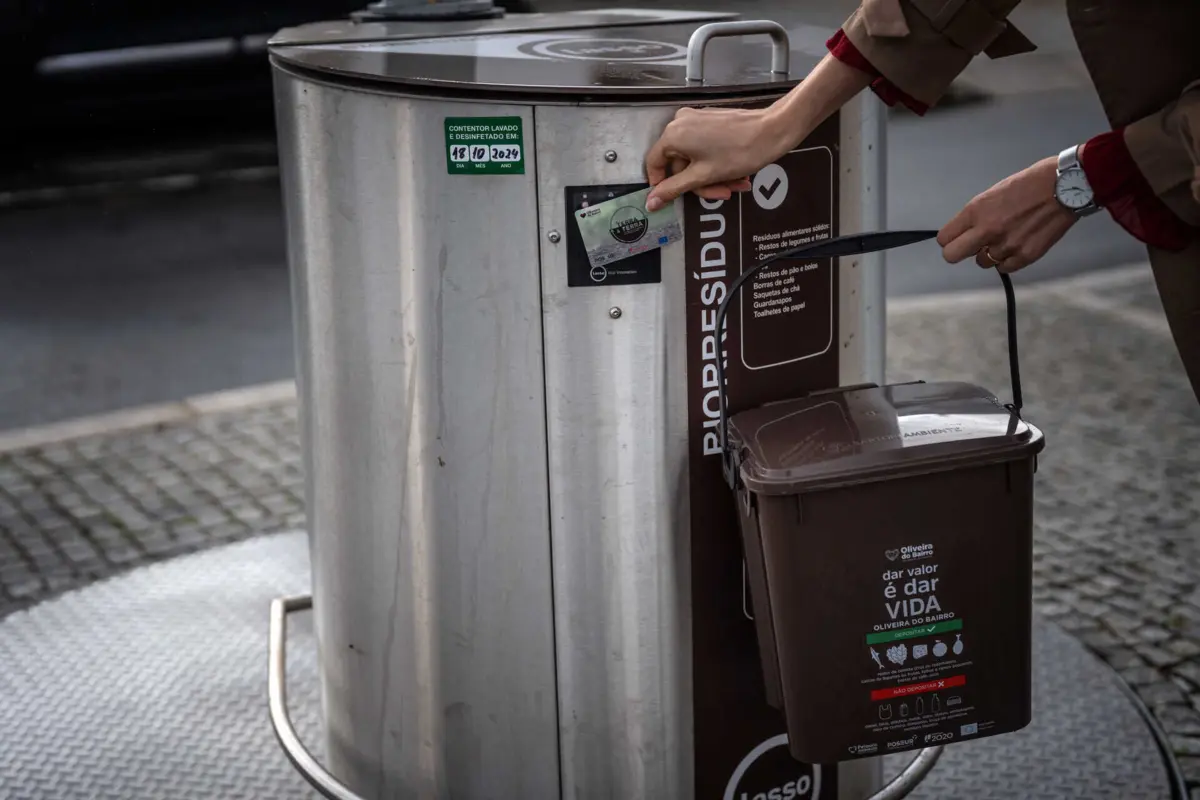 Oliveira do Bairro é um dos concelhos que têm recolha de biorresíduos