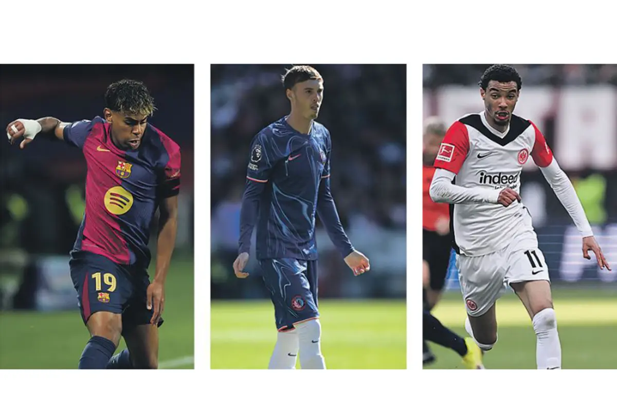 Yamal (Barcelona), Cole Palmer (Chelsea) e Hugo Ekitiké (Frankfurt)